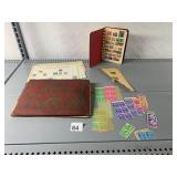 VTG WORLD POSTAGE STAMP ALBUM, 1936 EDITION,