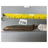 VTG METAL POWDER MEASURE, HEXAGONAL BARREL,