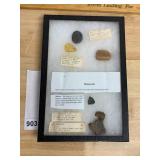COLLECTION OF GEOLOGICAL SPECIMENS, INCLUDES