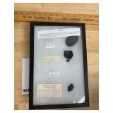 COLLECTION OF TEKTITE SPECIMENS, INCLUDES