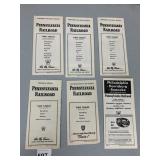 VTG PENNSYLVANIA RAILROAD TIME TABLES,