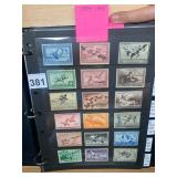 US MIGRATORY BIRD HUNTING STAMPS, DUCK STAMPS,