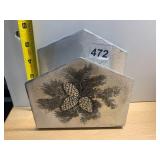 WENDELL AUGUST FORGE ALUMINUM NAPKIN HOLDER, PINE