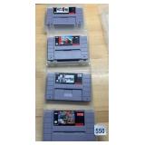 SUPER NINTENDO VIDEO GAMES, INCLUDES MADDEN 95,