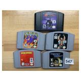 NINTENDO 64 VIDEO GAMES, INCLUDES BATMAN BEYOND,