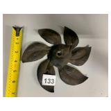 VTG METAL FAN BLADE, 6-BLADE, INDUSTRIAL STYLE,