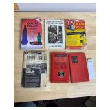ASSORTED VTG REFERENCE BOOKS, INCLUDES BOTTLE