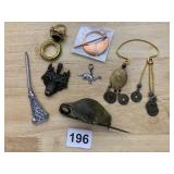 ASSORTED COSTUME JEWELRY, INCLUDES CELTIC-STYLE
