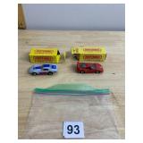 MATCHBOX DIE-CAST VEHICLES, FERRARI F40 AND