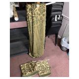 CHARTER CLUB FULL/QUEEN DAMASK BEDSPREAD, GREEN