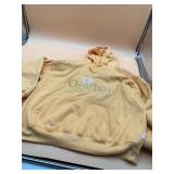 GOGO SPORTS HOODIE, YELLOW, EMBROIDERED OGLEBAY