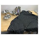 WOLFGANG PUCK STAINLESS STEEL MIXING BOWLS,