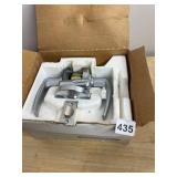SCHLAGE LEVER DOOR HANDLE SET, SATIN CHROME