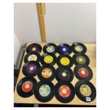 ASSORTED 45 RPM VINYL RECORDS, VARIOUS ARTISTS,