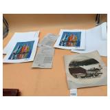 DUAN EN GOUTES LITHOGRAPHS, PARK WEST COA,