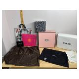 DESIGNER PACKAGING, GUCCI DUST BAGS, CHANEL BOX