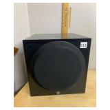 YAMAHA YST-SW012 POWERED SUBWOOFER, BLACK FINISH,