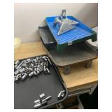 ASSORTED METAL PAINT TRAYS, FIXI PATENT PAINT
