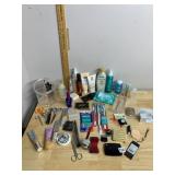ASSORTED COSMETICS, SKINCARE, AND BEAUTY TOOLS,