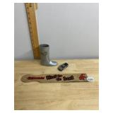 HOT WHEELS 1995 CHEVY TRUCK, METAL BOOT FIGURINE,