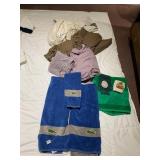 LACOSTE TOWELS, BRADFORD STAY FIT KING SHEETS,