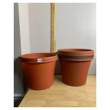FISKARS BRANDS TERRA POTS, PLASTIC CONSTRUCTION,