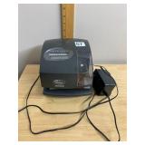 LATHEM 1000E TIME CLOCK, DIGITAL DISPLAY, POWER