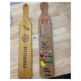 VTG FRATERNITY PADDLES, WOOD CONSTRUCTION,