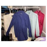 ASSORTED MENS DRESS SHIRTS, INCLUDES VAN HEUSEN,