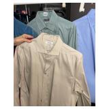VAN HEUSEN AND CALVIN KLEIN DRESS SHIRTS, LONG