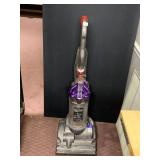 DYSON AIRMUSCLE UPRIGHT VACUUM, PURPLE AND GREY