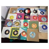 ASSORTED VTG 45 RPM VINYL RECORDS, VARIOUS