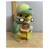 RRP CO ROSEVILLE OHIO CERAMIC BIRD COOKIE JAR,