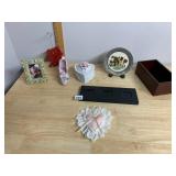 SEBASTIAN MINIATURES THE DOCTOR PLATE, PORCELAIN