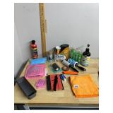 CHINET CUPS, FIREADE SPRAY, LINT ROLLERS, KIWI