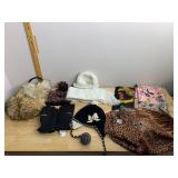 KATE SPADE WOOL HAT, HEAD GLOVES, ASSORTED WINTER