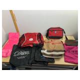 ASSORTED BAGS, BURBERRY STYLE TOTE, LAUREN HUTTON