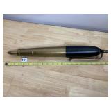 OVERSIZED DECORATIVE FOUNTAIN PEN, METAL