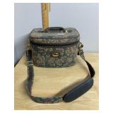 PROTOCOL TAPESTRY VANITY CASE, FLORAL PATTERN,