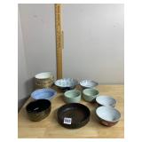 ROYAL DOULTON EVERYDAY CINNABAR CHINA BOWLS,