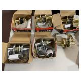 LSDA MEDIUM DUTY CYLINDRICAL LEVERSETS, BRASS AND