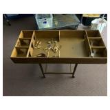 VTG SKITTLES TABLETOP GAME, WOODEN CONSTRUCTION,