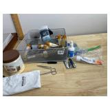 MESH ORGANIZER TRAY, ASSORTED PERSONAL CARE