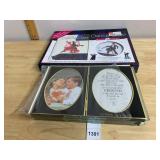BALLROOM DANCE CLASS BOOK & DVD SET, THREE DOUBLE
