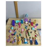 DISNEY PRINCESS MINI DOLLS, PLASTIC, ASSORTED