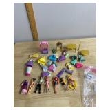 DISNEY PRINCESS MINI DOLLS, PLASTIC, ASSORTED