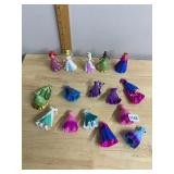 MATTEL DISNEY PRINCESS DOLLS, ASSORTED FIGURES W/