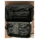 KIRKLAND SIGNATURE ROLLING LUGGAGE, BLACK NYLON,