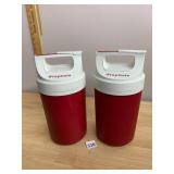 IGLOO PLAYMATE PERSONAL COOLERS, RED/WHITE, KAPPA