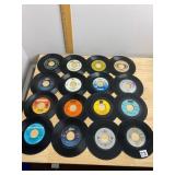ASSORTED 45 RPM VINYL RECORDS, VARIOUS ARTISTS,